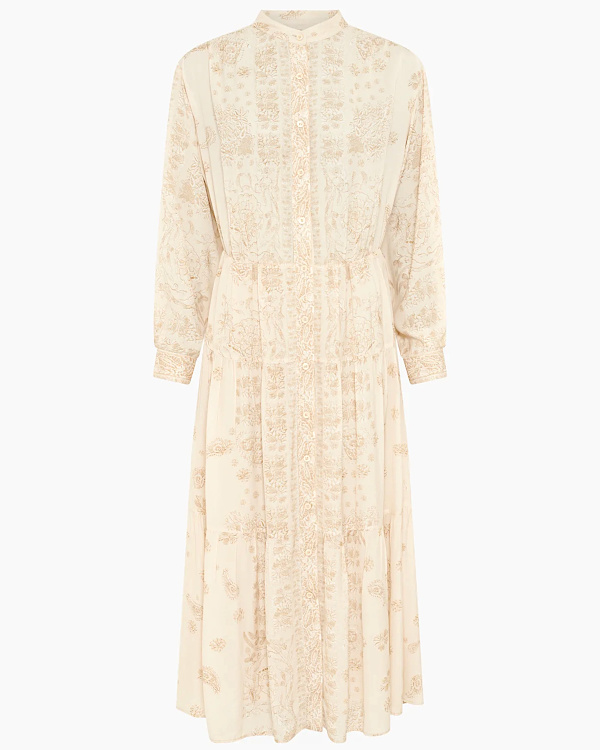 Robe longue à broderies