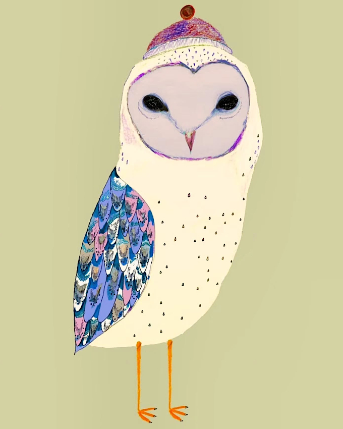 Tendres et joliment étranges, les chouettes d'Ashley Percival ne laissent pas indifférentes...